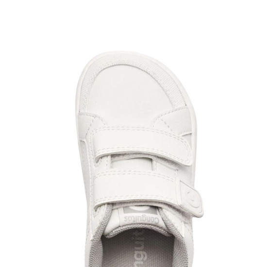 Deportiva Blanca Barefoot Goflex Blanca y Gris Deportiva Blanca Barefoot Goflex Blanca y Gris