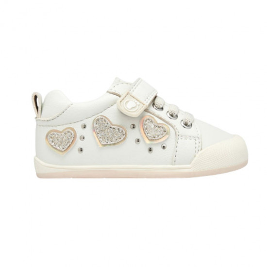 Zapatillas Barefoot Glitter Corazones Conguitos