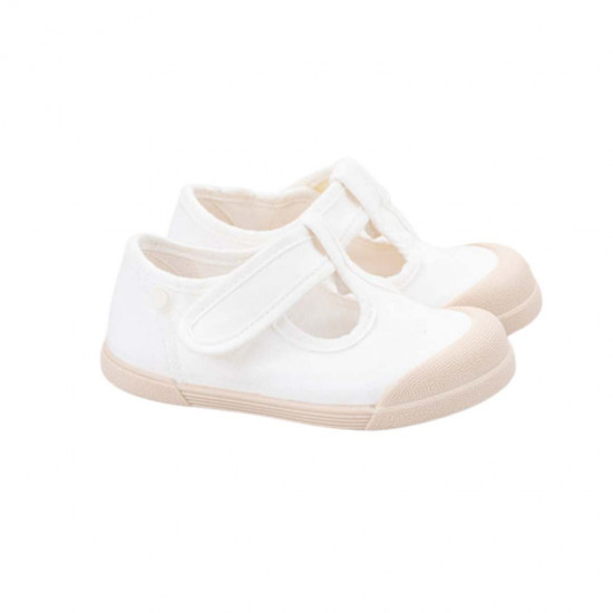 Zapatillas Lona Igor Pepito Blanco