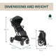 Silla Paseo Dolomiti Charcoal Silla Paseo Dolomiti Charcoal