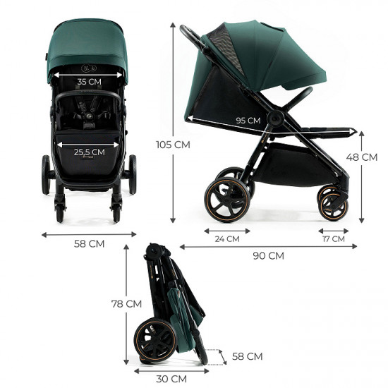 Silla Paseo Mitzy Kinderkraft Verde