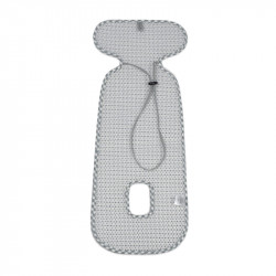 Colchoneta Ventilada Silla Coche Praliné Vichy Matcha