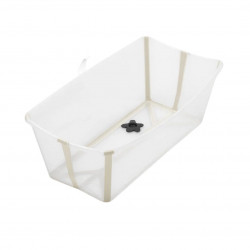 Bañera Flexi Bath Pack Completo Beige Transparente Stokke 