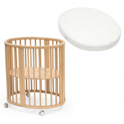 Minicuna Sleepi V3 Natural + Colchón 