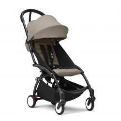 Silla Paseo Yoyo 3 Chasis Negro Color Taupe