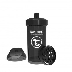 Botella KidCup Negro Twistshake