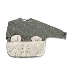 Babero con Mangas Impermeable Poppy Topito Musgo Babero con Mangas Impermeable Poppy Topito Musgo