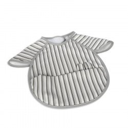 Babero Impermeable Botton Rayas Babero Impermeable Botton Rayas