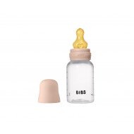 Biberón BIBS Tetina Látex 150 ml Rosa Biberón BIBS Tetina Látex 150 ml Rosa
