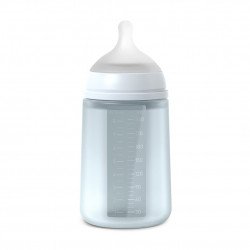 Biberón Silicona 240 ml SX Pro Anticólico Azul