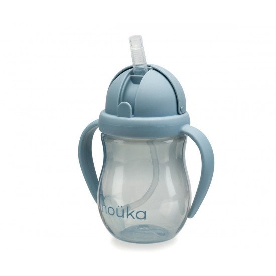 Taza Aprendizaje Non Spill Con Pajita Con Peso 240 ml Wave Taza Aprendizaje Non Spill Con Pajita Con Peso 240 ml Wave