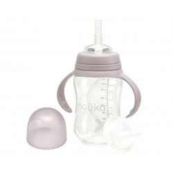 Vaso Transición Con Pajita Con Pesa 240 ml Bloom Vaso Transición Con Pajita Con Pesa 240 ml Bloom