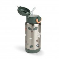 Botella Térmica con Pajita Tiny Trails 340 ml Verde