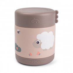 Termo Sólido 300 ml Tiny Farm Rosa