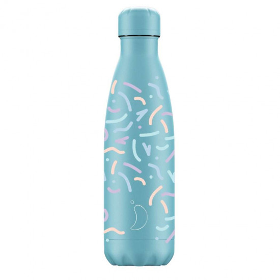 Termo Chilly 500 ml Doodle Azul