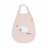 Babero con Elástico y Bolsillo Tiny Farm Rosa