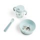 Vajilla First Meal Tiny Farm Azul
