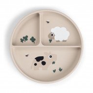 Plato Silicona con Ventosa Stick and Stay Tiny Farm Arena Plato Silicona con Ventosa Stick and Stay Tiny Farm Arena