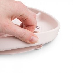 Plato Silicona con Ventosa Stick and Stay Playground Rosa Plato Silicona con Ventosa Stick and Stay Playground Rosa