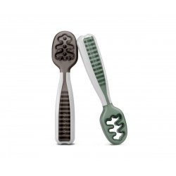 Pack 2 Cucharas Aprendizaje Verdes NumNum Pack 2 Cucharas Aprendizaje Verdes NumNum