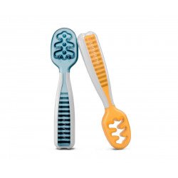 Pack 2 Cucharas Aprendizaje Naranja NumNum Pack 2 Cucharas Aprendizaje Naranja NumNum