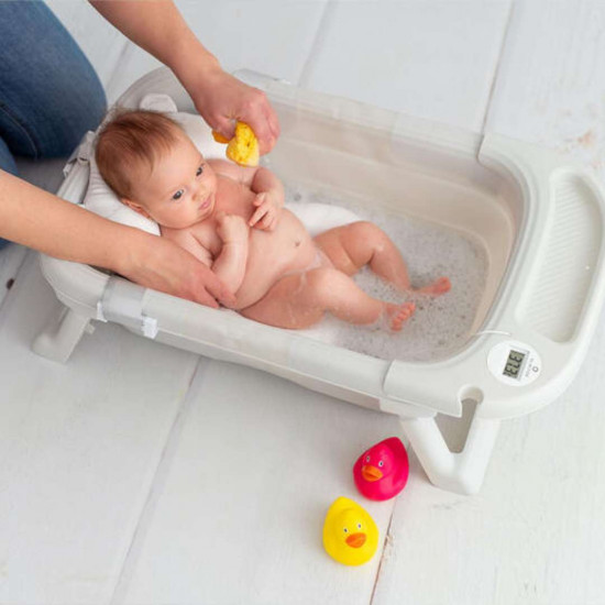 Bañera Plegable Gris