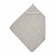 Capa de Baño con Volante Gris