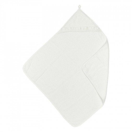 Capa de Baño con Volante Blanco Capa de Baño con Volante Blanco