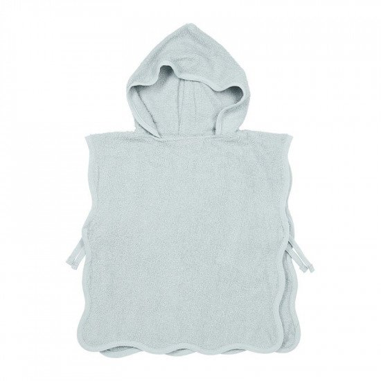 Poncho Toalla Azul De 1 a 3 Años