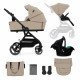 Cochecito Yoxi 3 en 1 Sand Beige