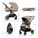 Cochecito Yoxi 3 en 1 Sand Beige