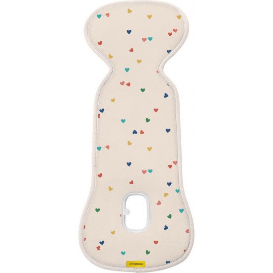 AeroMoov Air Layer Colchoneta para Silla de Paseo y Auto, Confetti Hearts Grupo 0 AeroMoov Air Layer Colchoneta para Silla de Paseo y Auto, Confetti Hearts Grupo 0