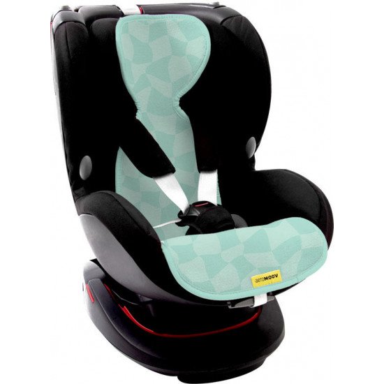 AeroMoov Air Layer Colchoneta para Silla de Paseo y Auto, Cute Cubes, Grupo 1