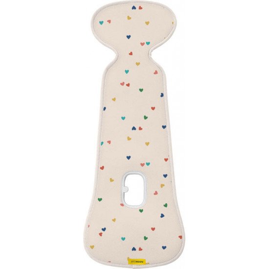 AeroMoov Air Layer Colchoneta para Silla de Paseo y Auto, Confetti Hearts Grupo 1 AeroMoov Air Layer Colchoneta para Silla de Paseo y Auto, Confetti Hearts Grupo 1