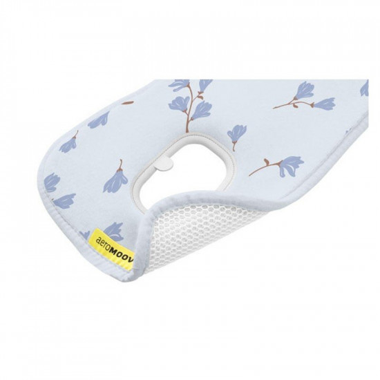 AeroMoov Air Layer Colchoneta para Silla de Paseo y Auto, Magnolia Grupo 0