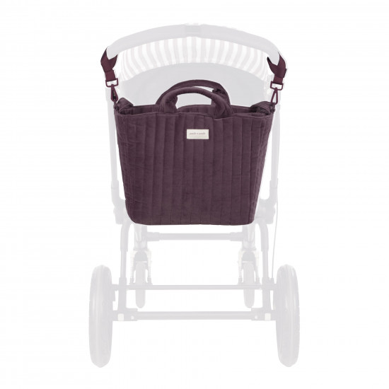 Bolso Canastilla Cherry Velvet Bolso Canastilla Cherry Velvet