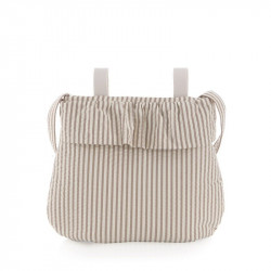 Bolso Canastilla Volante Derby Beige