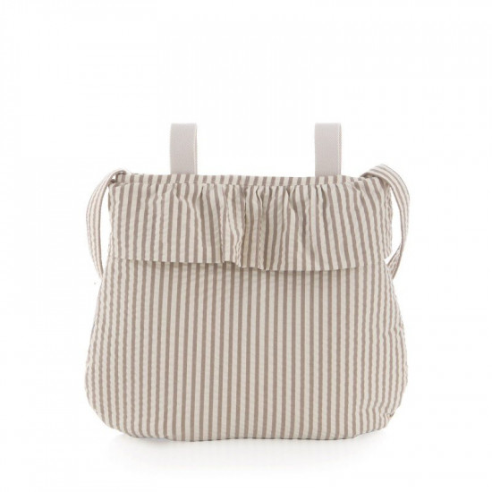 Bolso Canastilla Volante Derby Beige Bolso Canastilla Volante Derby Beige