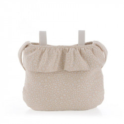Bolso Canastilla Volante Rustic Nude