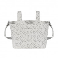Bolso Crossbody Little Bloom Piel Flor Gris