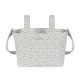 Bolso Crossbody Little Bloom Piel Flor Gris