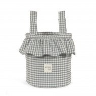 Bolso Bucket Praliné Vichy Matcha