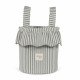 Bolso Bucket Praliné Rayas Matcha