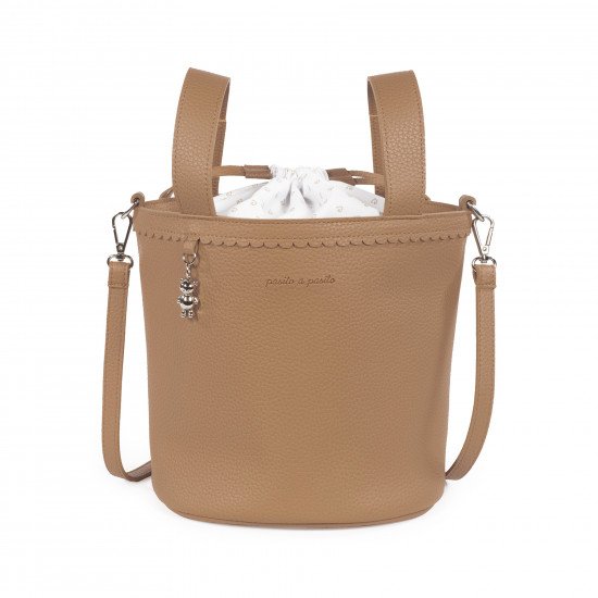 Bolso Bucket Icon Caramel