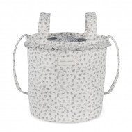 Bolso Bucket Little Bloom Flor Gris