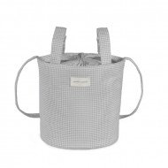 Bolso Bucket Little Bloom Vichy Gris