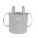 Bolso Bucket Little Bloom Vichy Gris