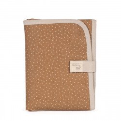 Cambiador Bolso Poppy Topitos Canela Cambiador Bolso Poppy Topitos Canela