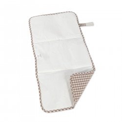 Cambiador Bolso Praliné Vichy Moka