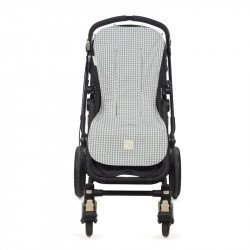 Colchoneta Silla Praliné Vichy Matcha